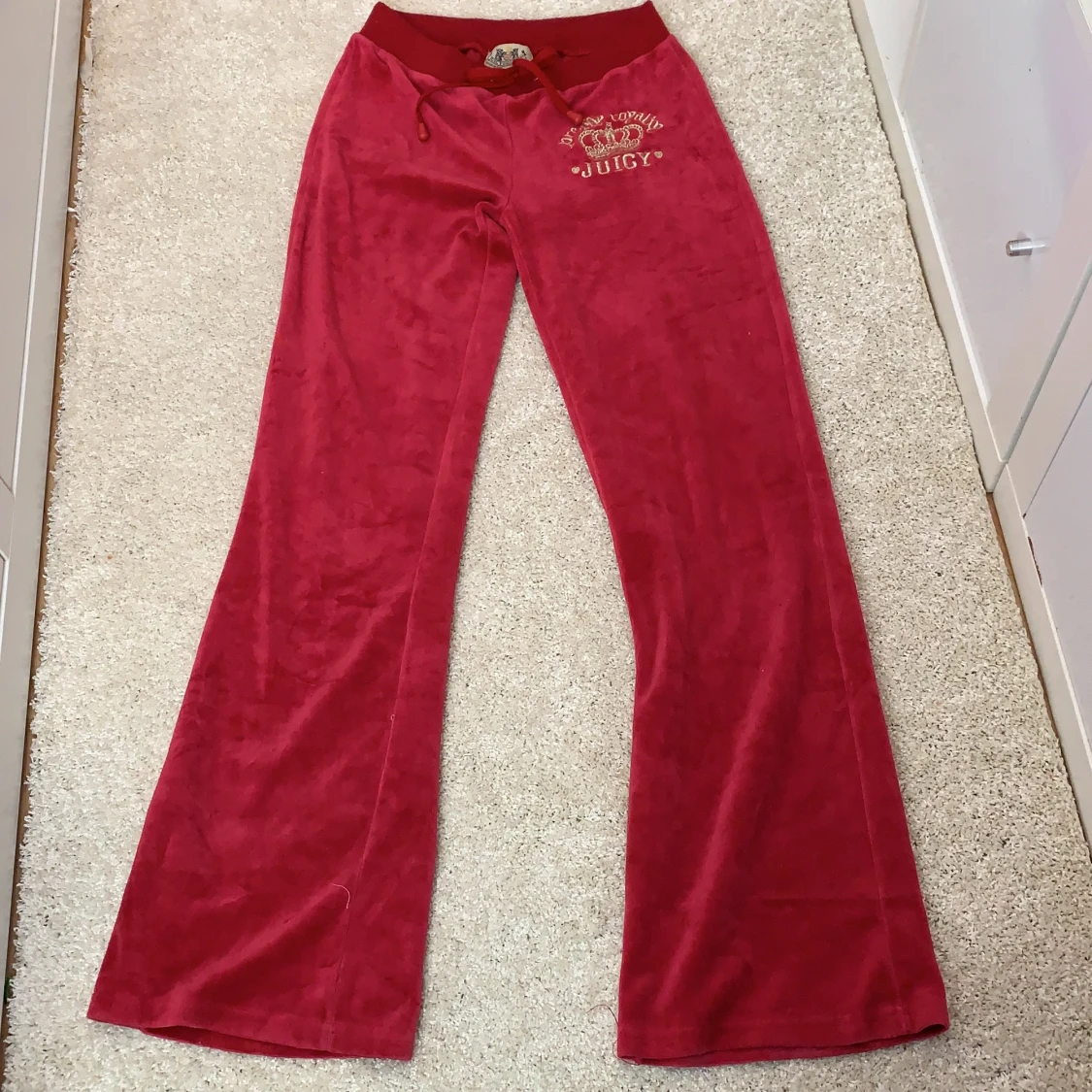 Juicy couture röda mjukisbyxor