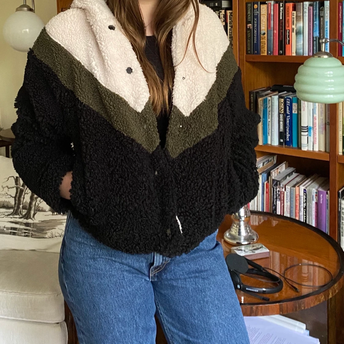 Pull&Bear Jacka av Teddy-material