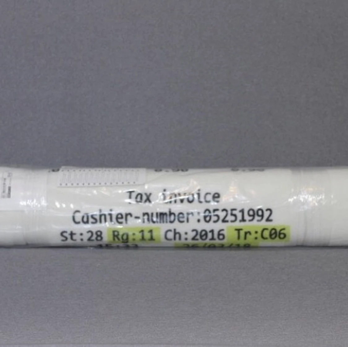 Ikea x Virgil abloh kvitto matta 