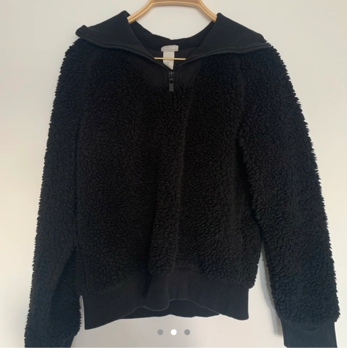 Svart Teddy tröja - 90