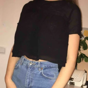  - En lite genomskinlig kort T-shirt i ”strävt” material, Använ 1 gång på nyår men inte mer då den tyvär inte passar längre