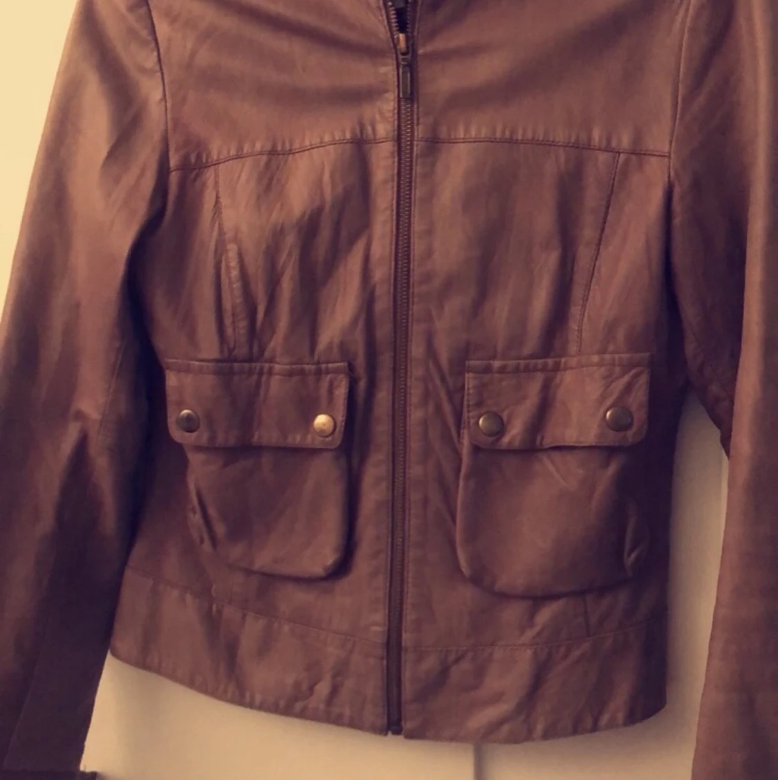 Vår/sommar skinnjacka