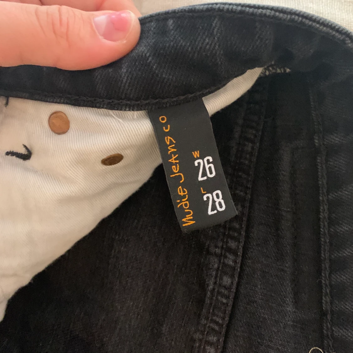 Svarta jeans från nudie jeans & co - 91