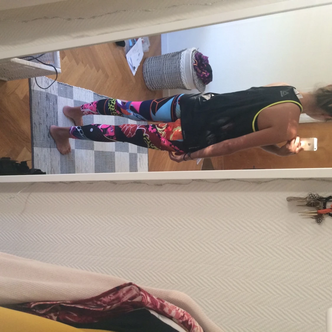 Reebok träningstights och linne - 91