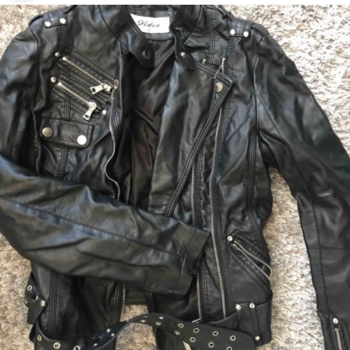 Super cool skinn jacka