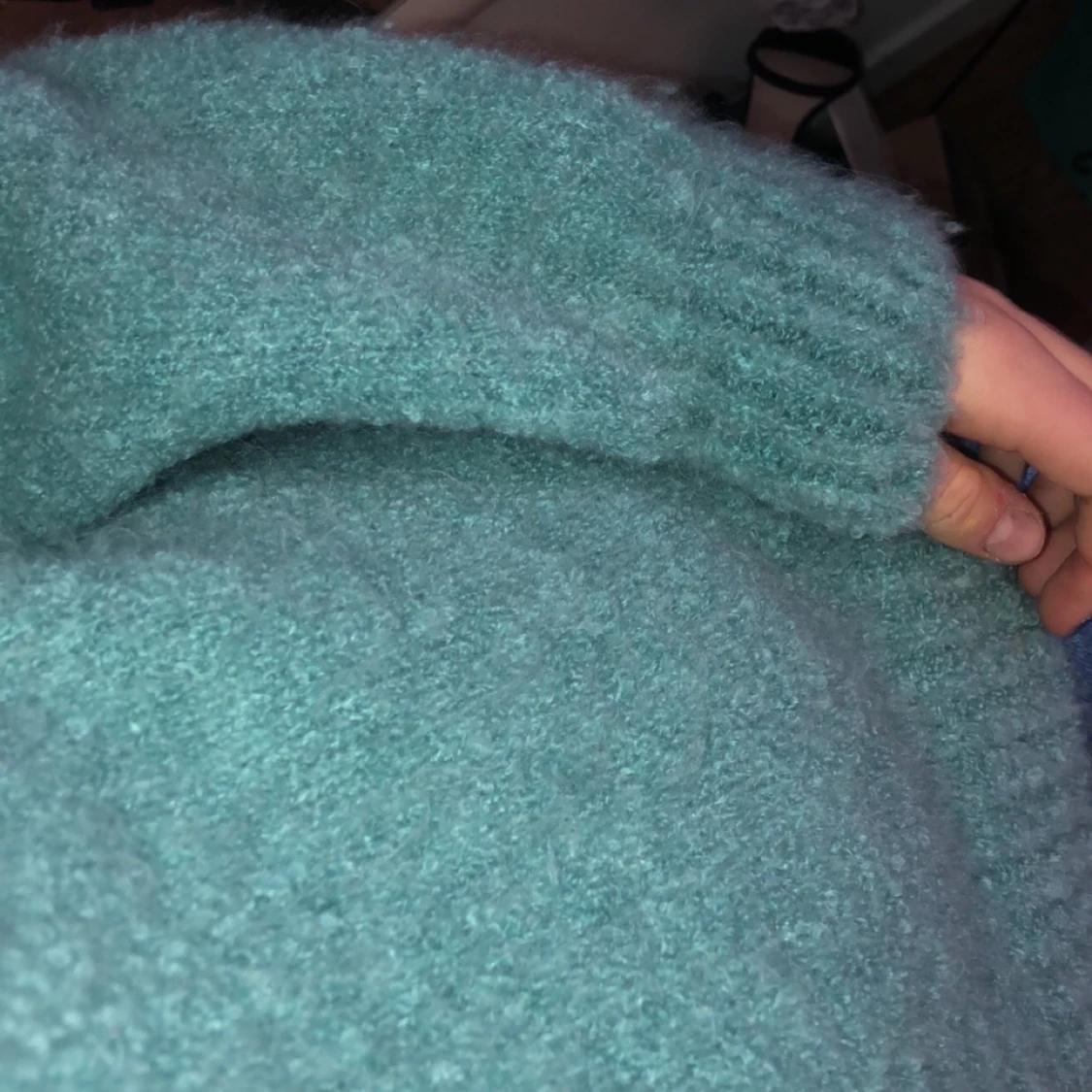 Stickad tröja mango storlek S - 91