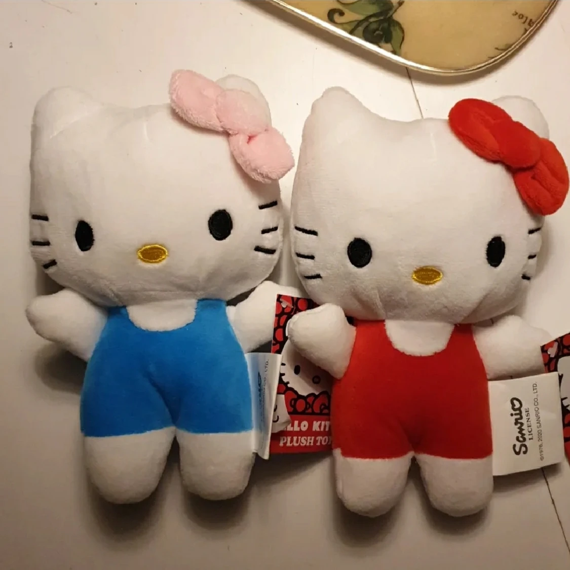 Hello kitty plushie gosedjur 