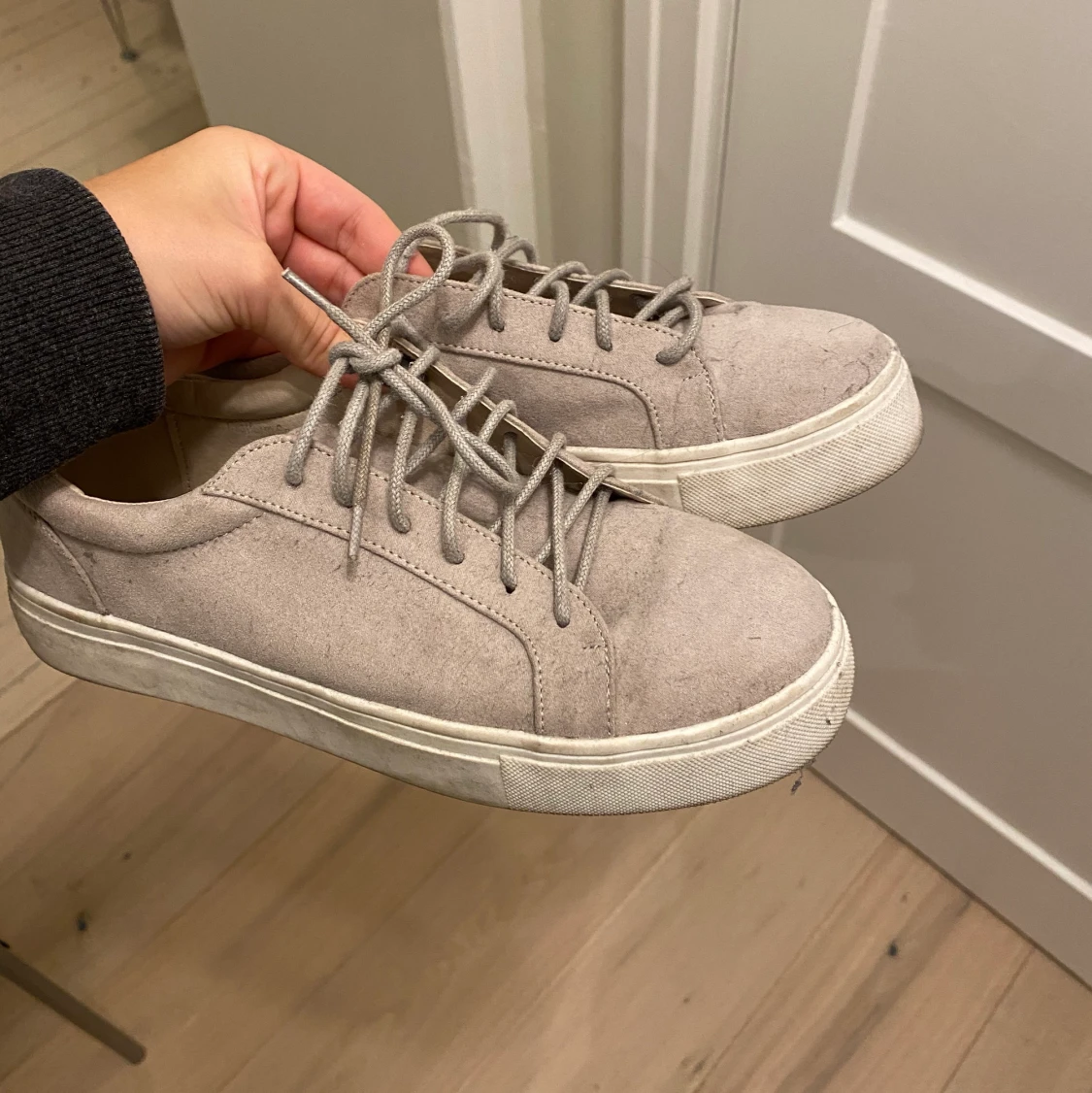 Beige mocka sneakers