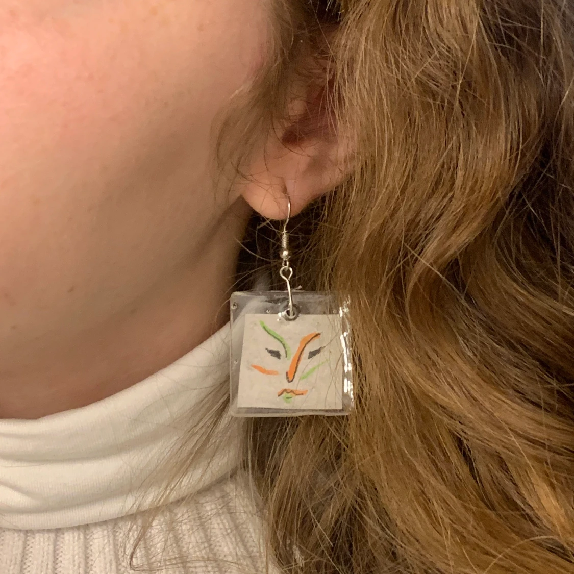 Egengjorda örhängen - 90