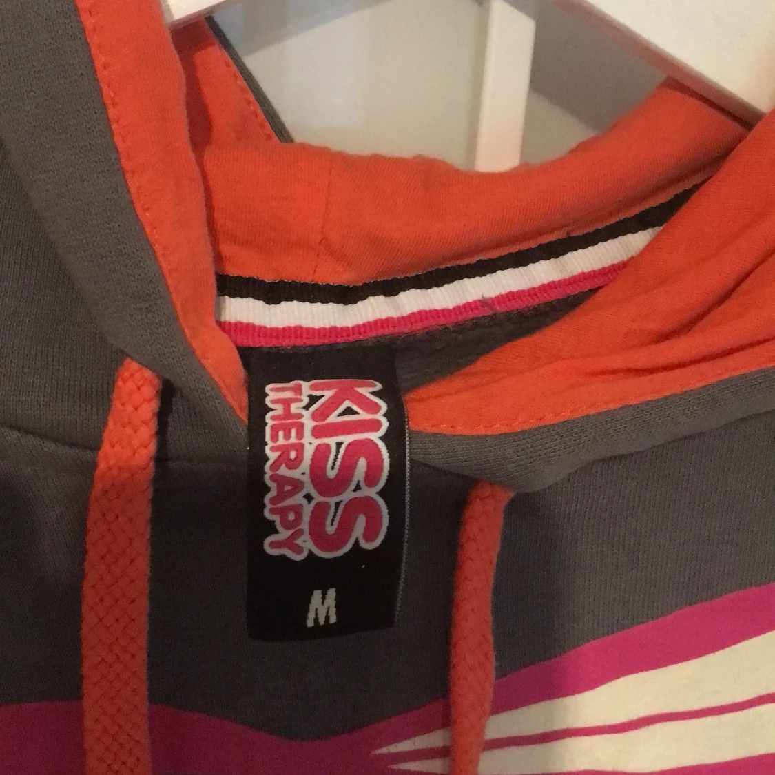 Mysig grå hoodie - 90