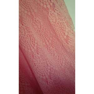 söt rosa spetsklänning från h&m.
 kan postas. ☺