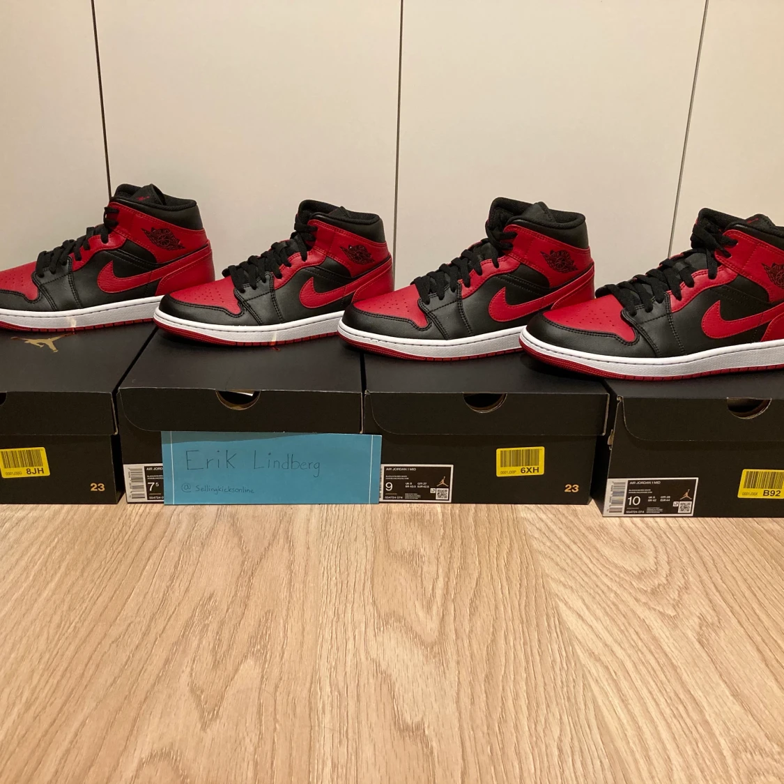 Air jordan 1 Mid Banned bred - 91