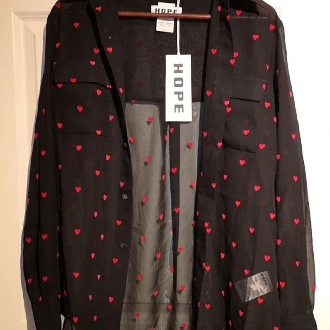 Hope heart print shirt