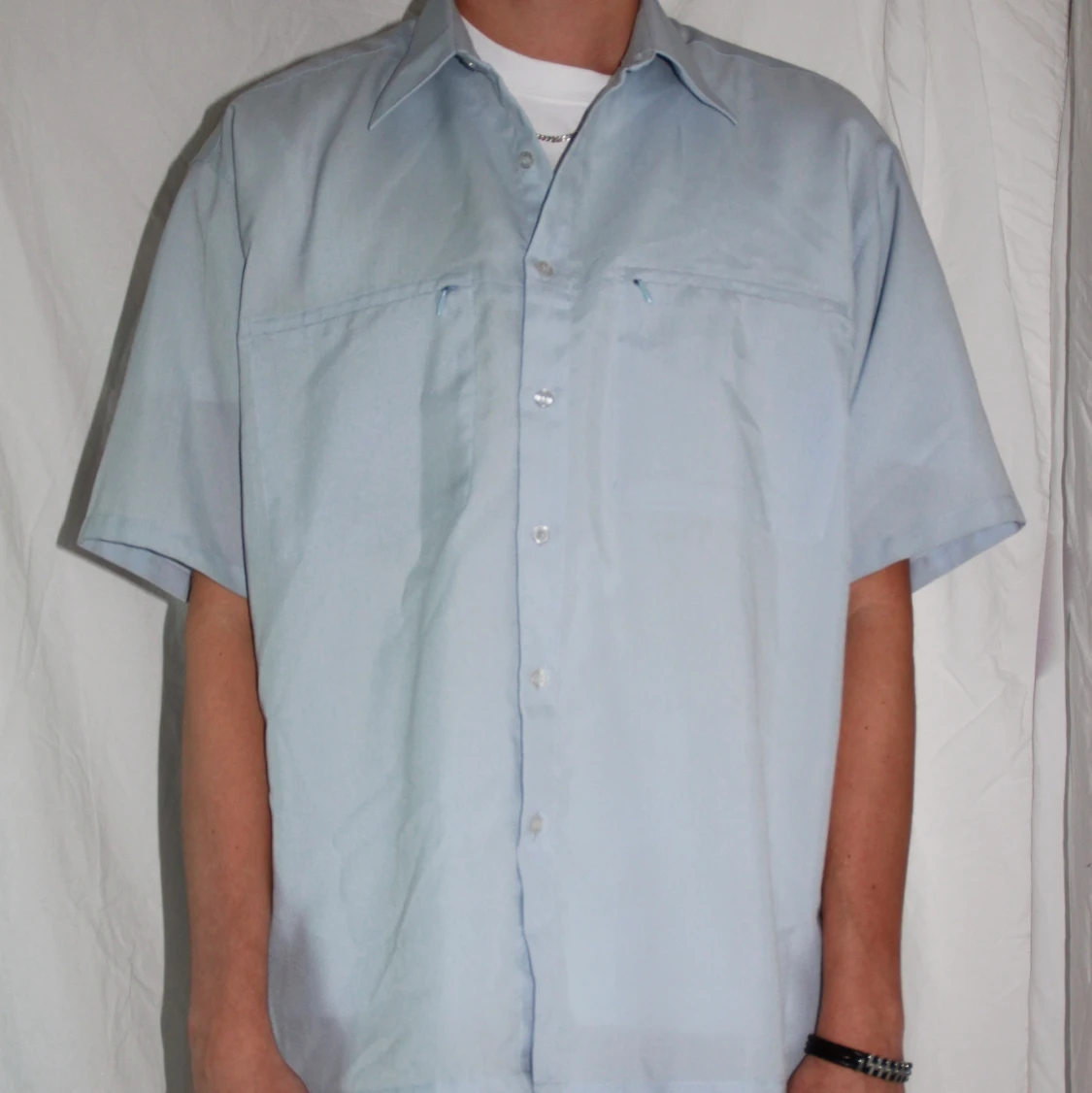 #4 BLÅ SKJORTA - 91