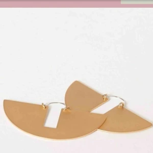  - Helt nya Flat Semi Hoop Earrings i guld från nelly. Aldrig använda. Nypris för 149kr, de två första bilderna är lånade från Nelly. Hör gärna av dig om du har frågor! 🌸 Kan fraktas för 15kr🍃