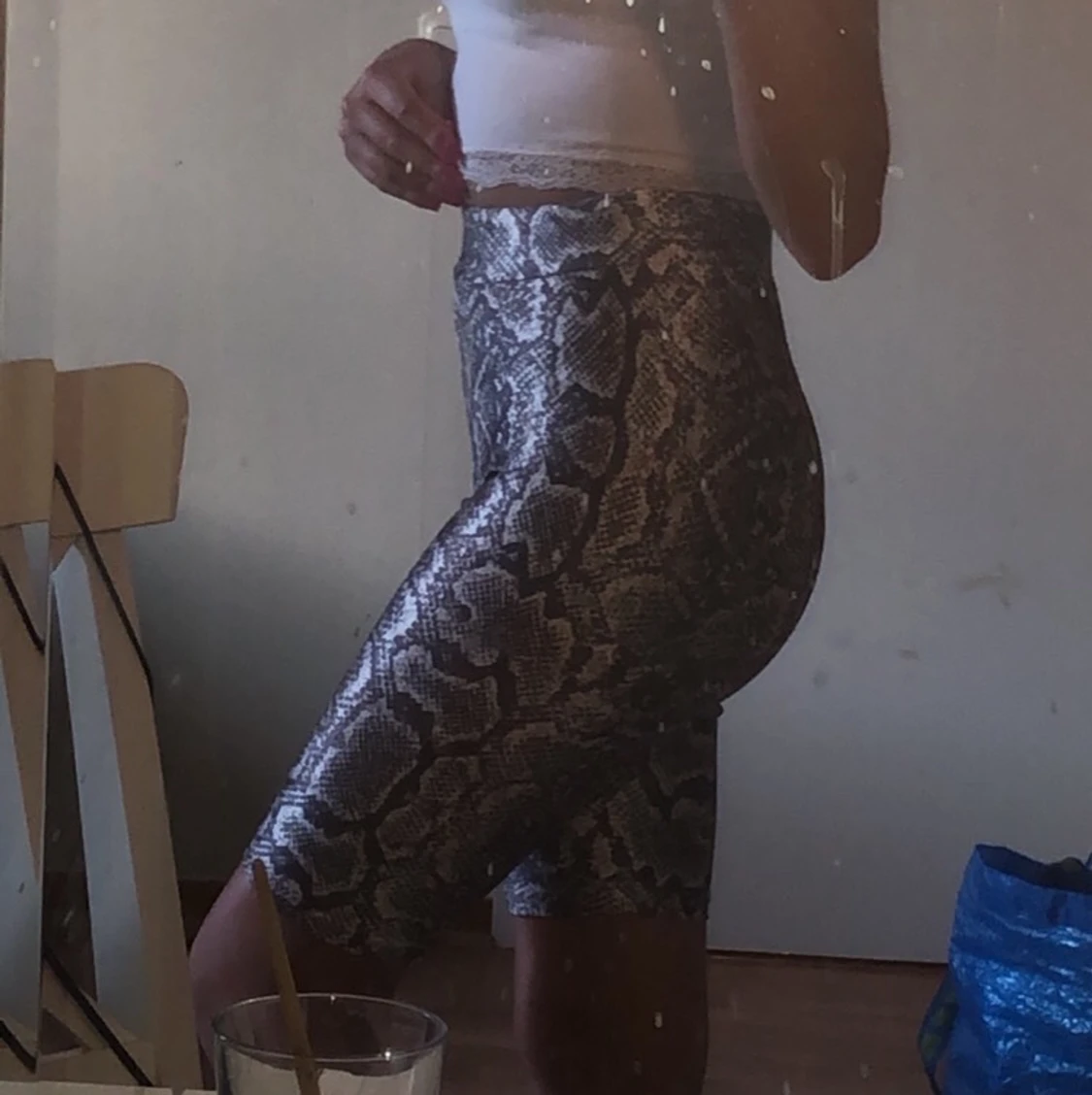 Orm mönstrade cykelbyxor  - 90