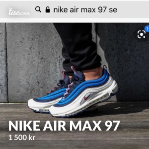 Nike air Max 97or - Ett par inprincip nya nike air Max 97or som är slutsålda worldwide. Strlk 43 väldigt sällsynta! Pris är diskuterbart. Vill ni ha fler bilder osv är det bara att höra av sig🥰
