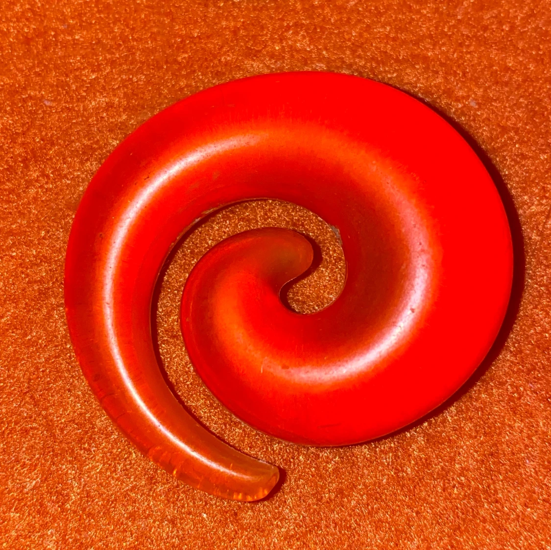 Orange 16MM Spiral Töjning