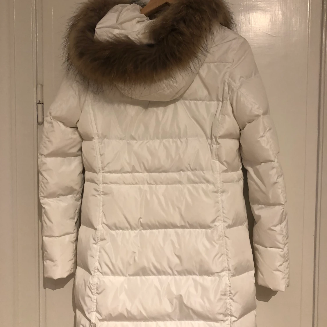 Moncler lång jacka  - 90