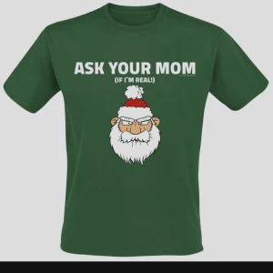 Ny T-shirt Ask your Mom strl L herr - 100% bomull. Herrmodell. Helt ny! Perfekt julklapp till han som har allt!Frakt tillkommer på 66:-