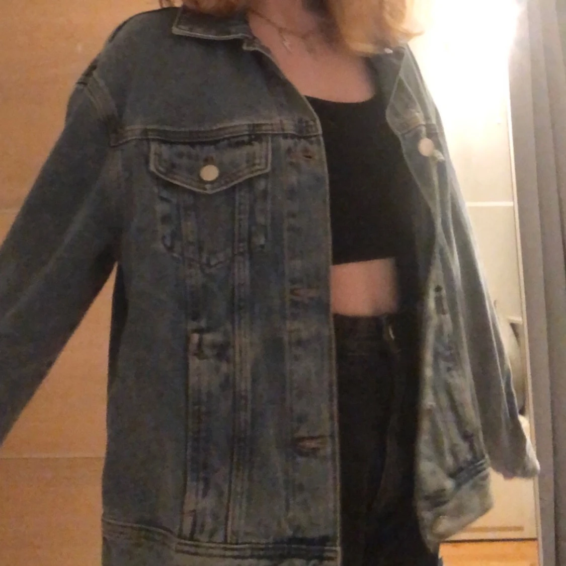 Jeansjacka oversise - 90