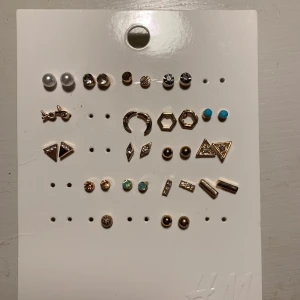 Örhängen  - massor av mindre örhängen från HM. alla är oanvända.