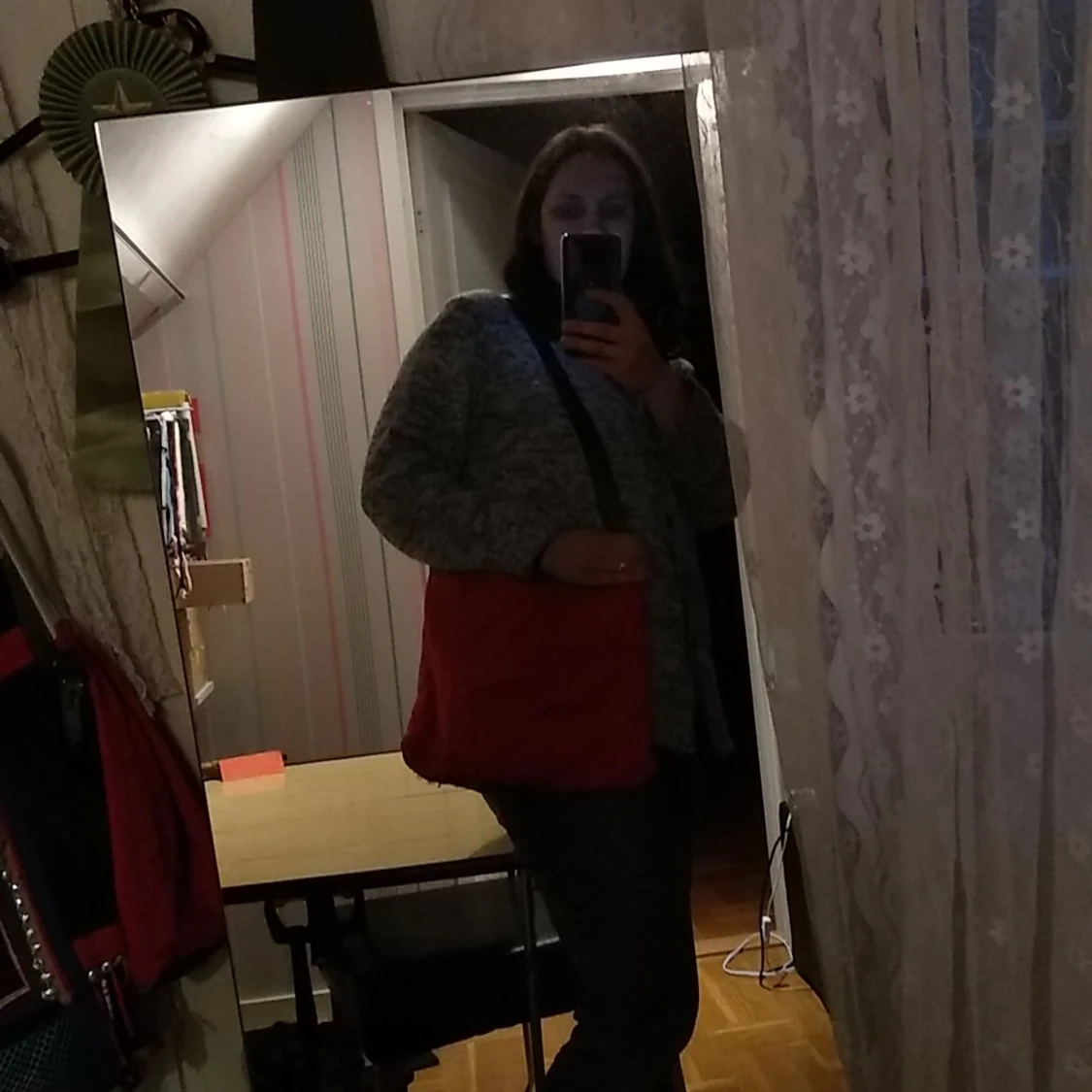 Handsewn upcycled bag - 91