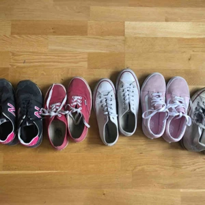  - Märkesskor. Alla mellan stlrk 37-38. Kan skickas, då står mottagaren för frakt. Alla säljs mellan 100-250, pris diskuterbart. 