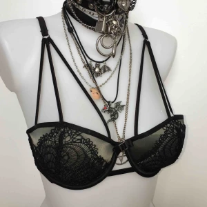  - unik bh med mycket detaljer. oanvänd men alla lappar är bortklippta. frakt tillkommer 🕷