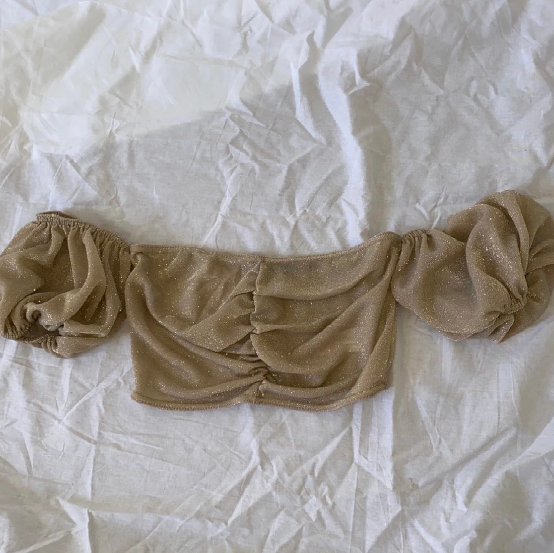 Glittrig Crop top stl 34 - 91