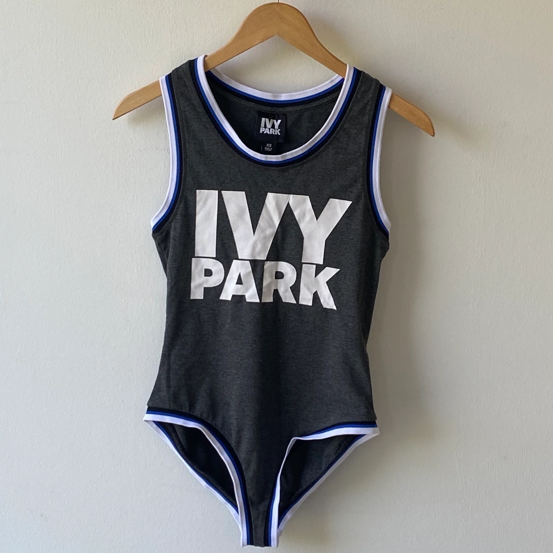 Ivy Park grey bodysuit