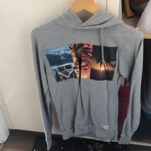 Hoddie - Lång hoddie palmer och nostalgi bil