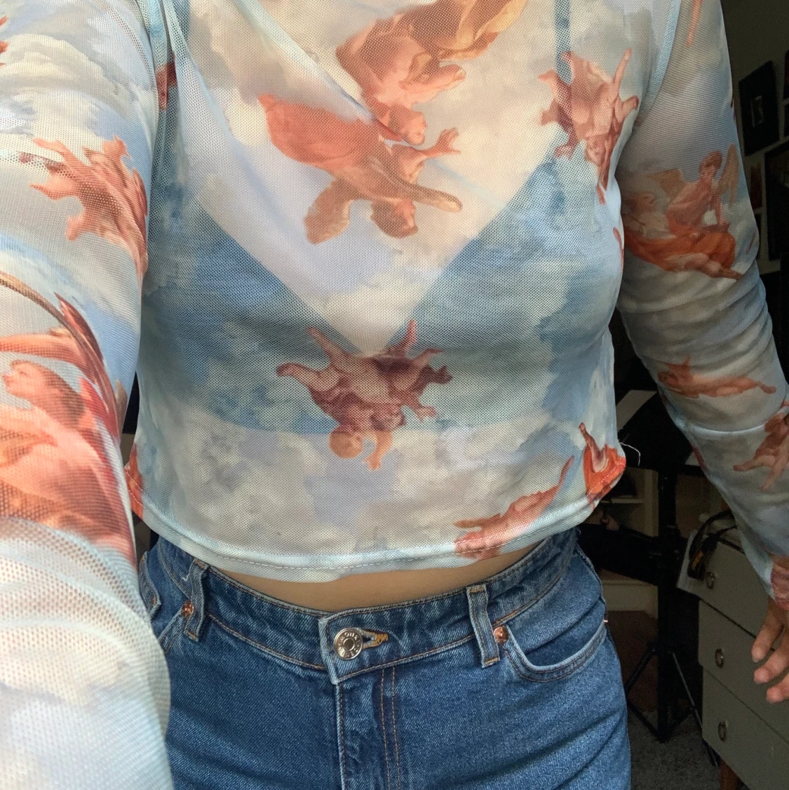 See through tröja - 90