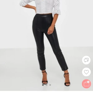 PU pants - Jättesnygga skinnbyxor från nelly i storlek XS, säljer då jag har för många skinnbyxor