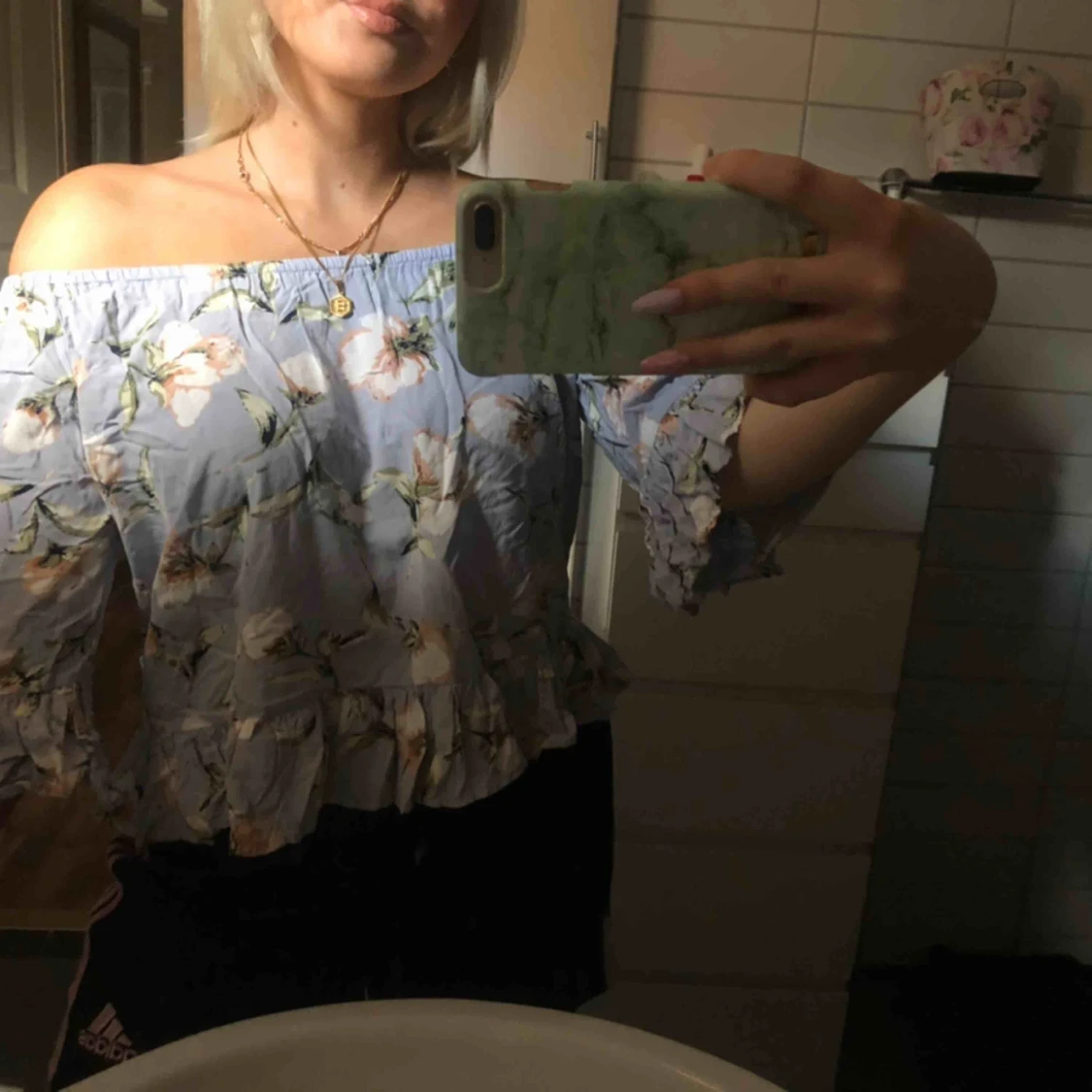 Blå blus 💙🐬🦋 - 90