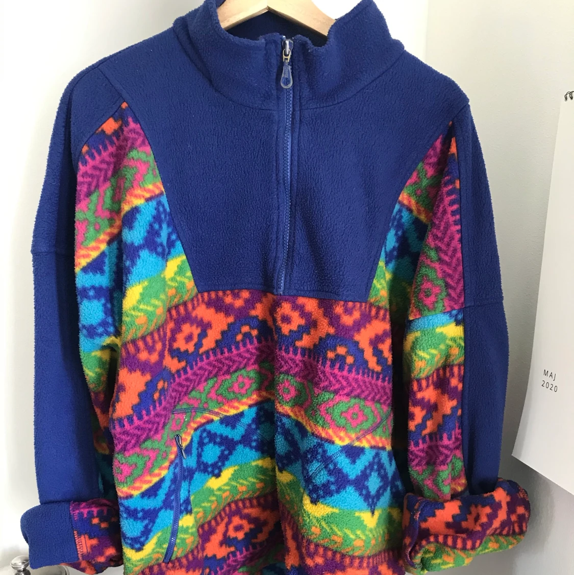 Färgglad fleece! 