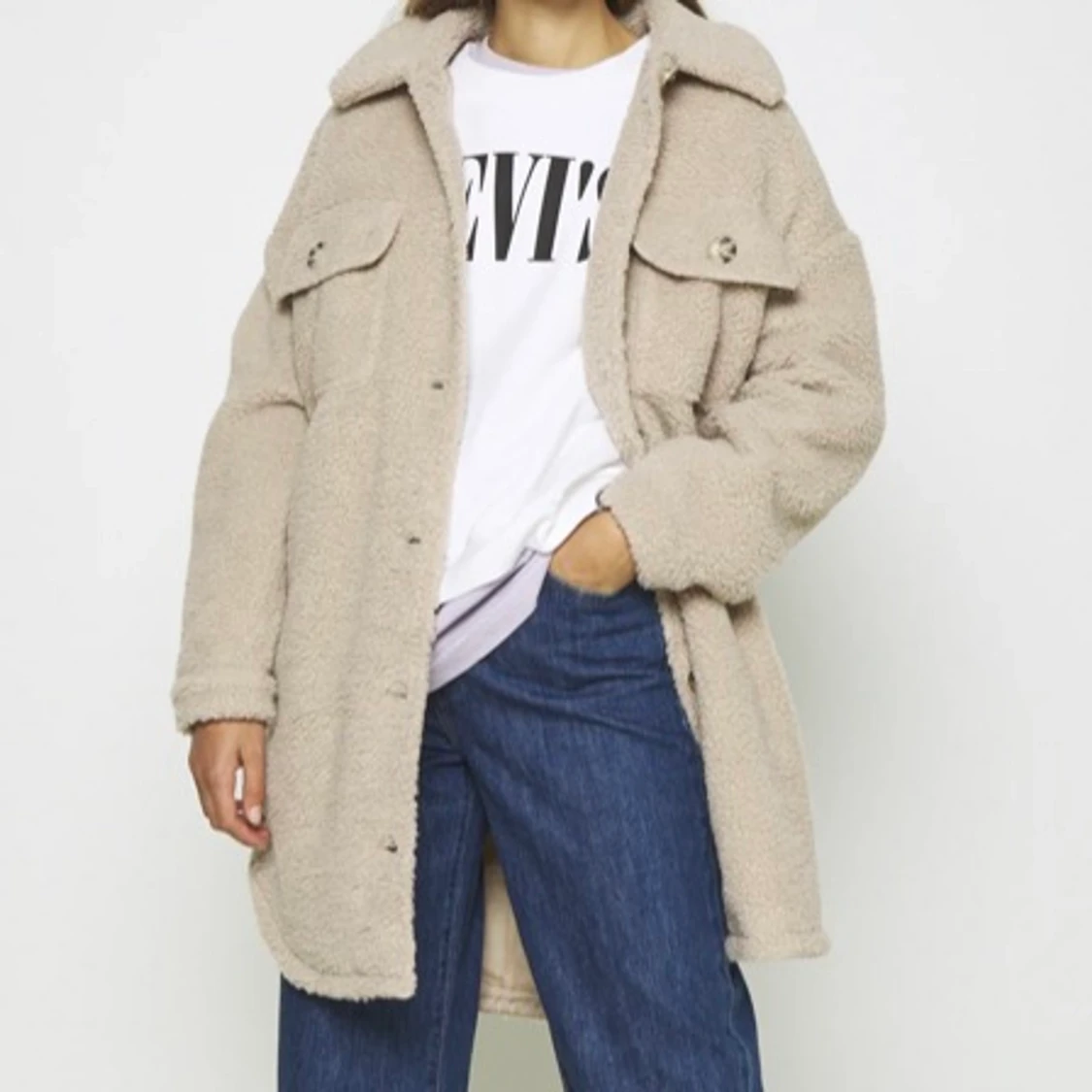 Jacqueline De Yong Teddy shirt jacket