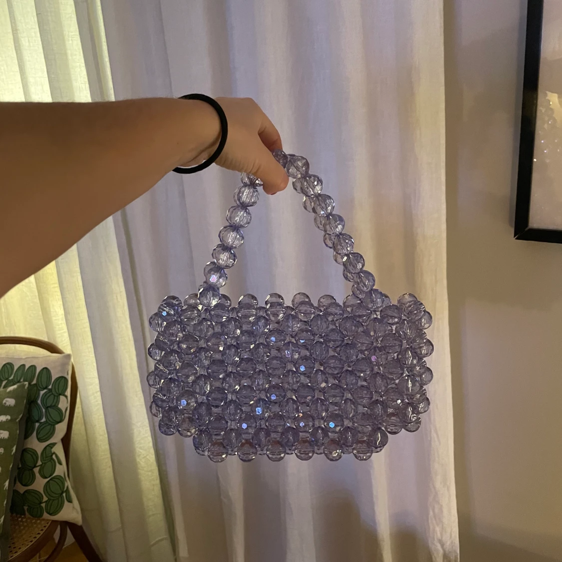 Väska i pärlor, Mango - 91