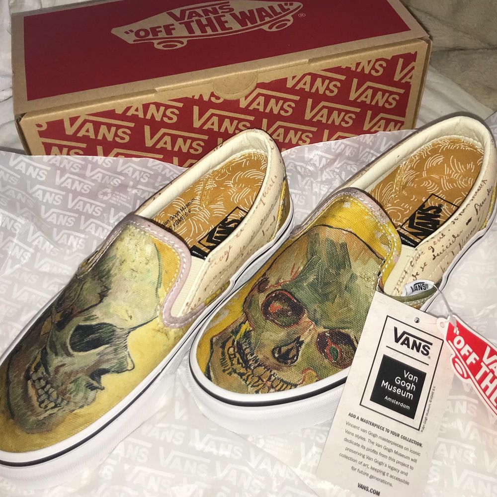 vans x van gogh slip on