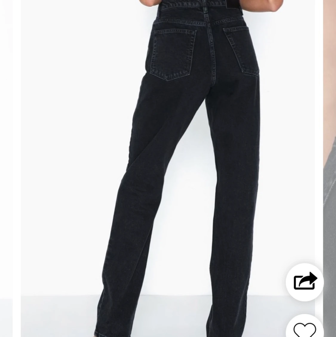 svarta jeans från nelly - 90