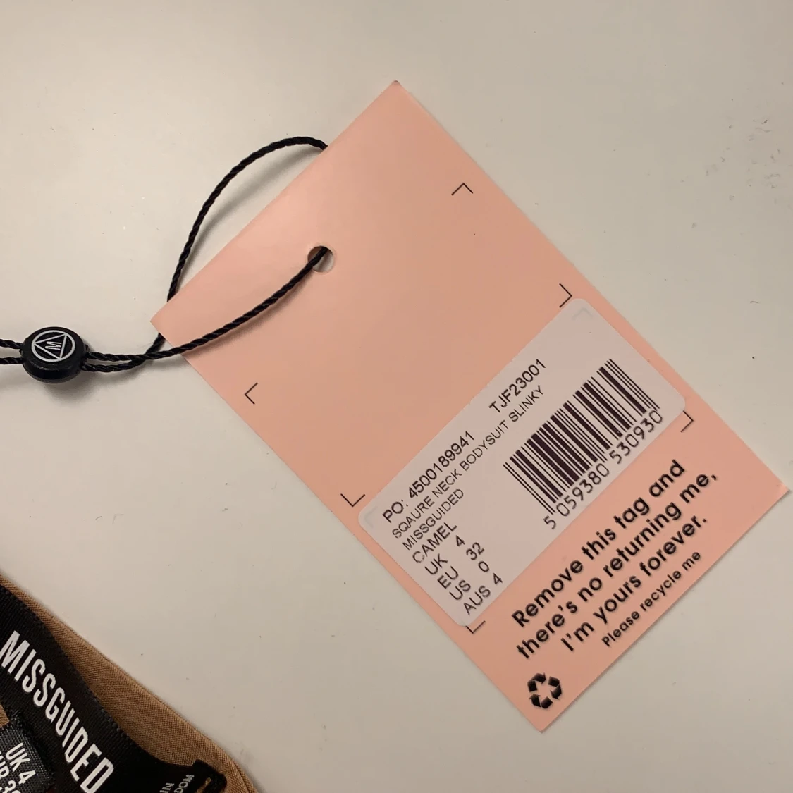 Missguided body, beige - 91