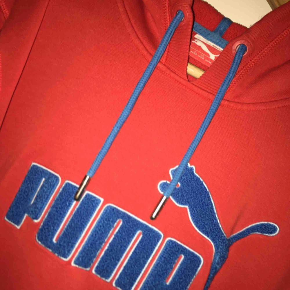 Jättefin Puma hoodie, S, frakt ca 60 kr.. Huvtröjor & Träningströjor.
