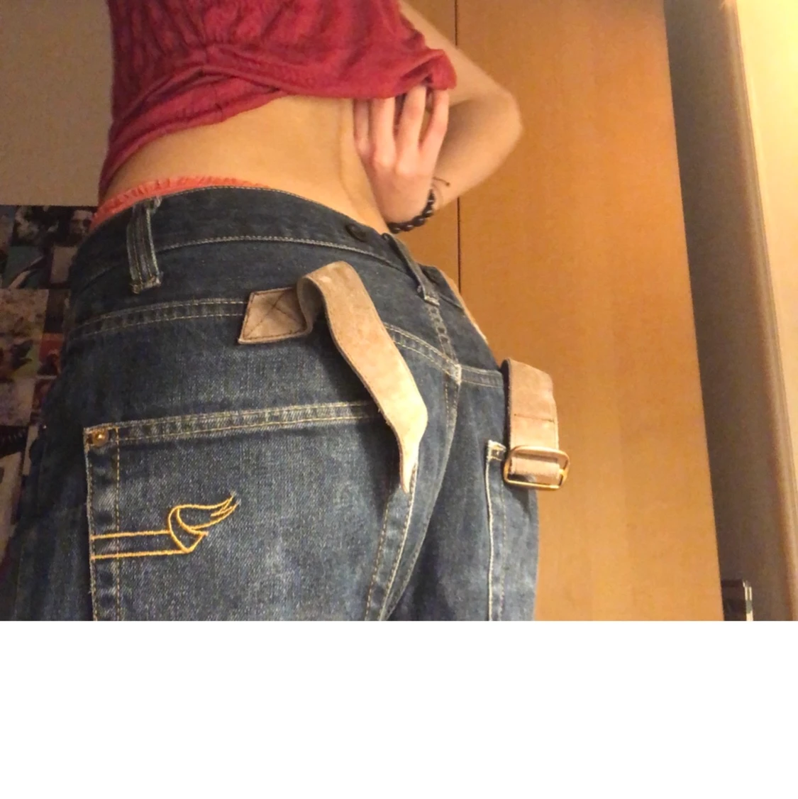 Baggy jeans lågmidjade - 91