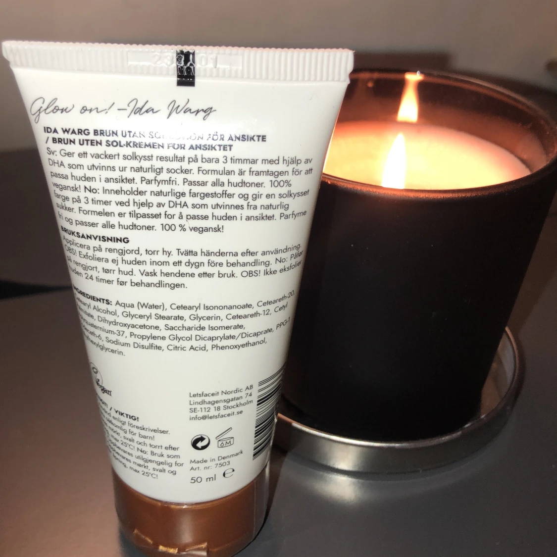 Ida Warg - Self tanning face lotion - 90