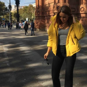  - trendig gul jacka från zara 