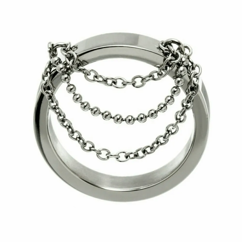 Ny ring från Edblad. Storlek S, 16.8 mm. Blankpolerat rostfritt stål. Nickelsäkert. Design Hans & Cathrine Edblad. Nypris 249:- PG 3.. Övrigt.