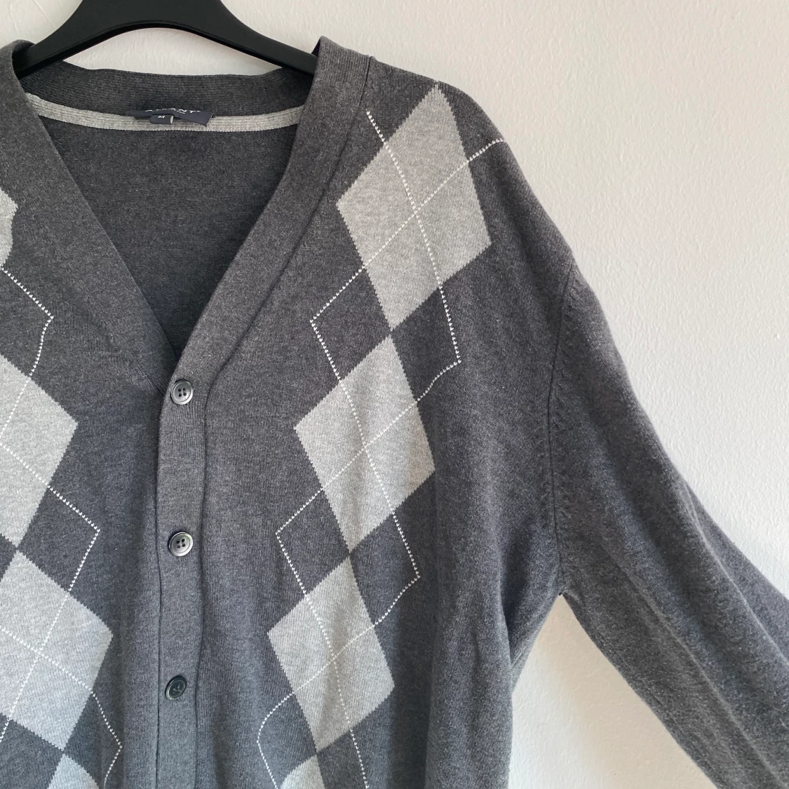 Trendig rutig kofta - 91