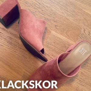 Klackskor - Skor i Gammeldans rosa 