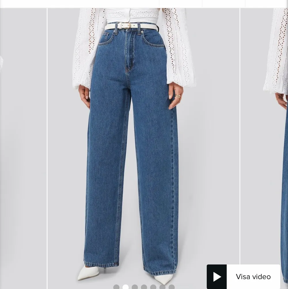 Ett par superfina jeans från Nakd som aldrig är använda prislapp och allt finns kvar! Köparen står för frakten:). Jeans & Byxor.