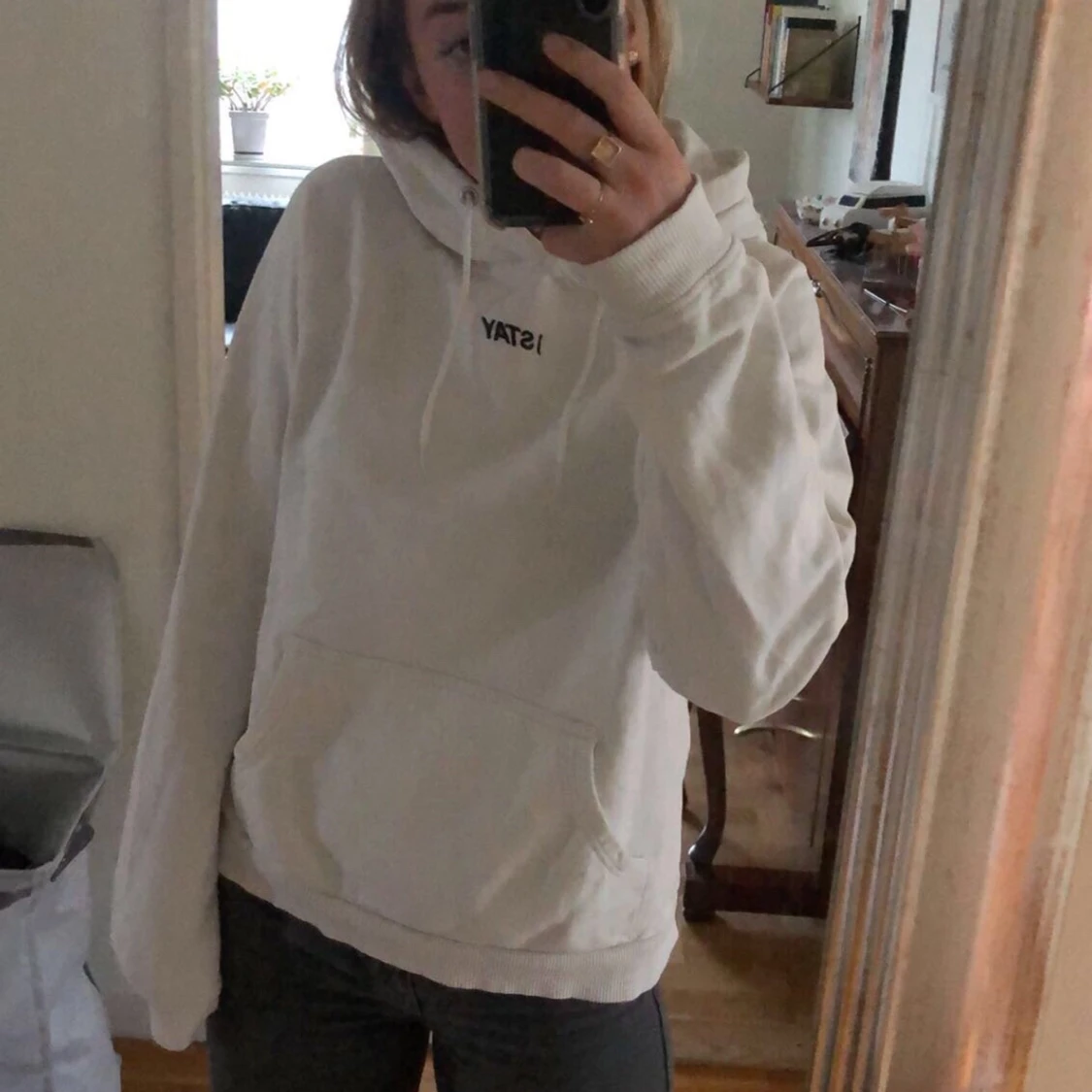 I stay Hoodie strl S - 91